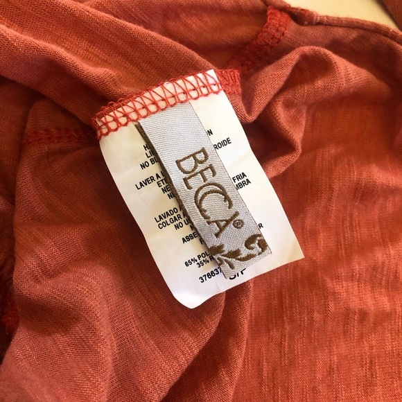 Becca by Rebecca Virtue Reversible Dress Cover-Up Size S - Picture 9 of 16